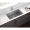 Ruvati 35-inch Undermount 16 Gauge Rounded Corners Large Kitchen Sink Stainless Steel Single Bowl RVH7466 - alternate 4